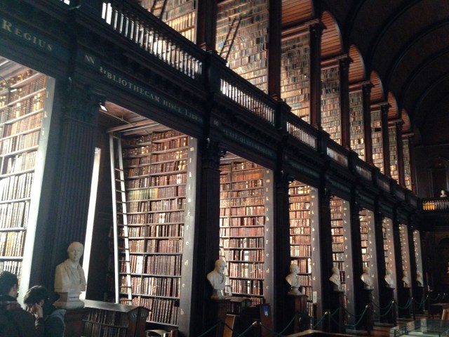 Books, books, and more books at Trinity College